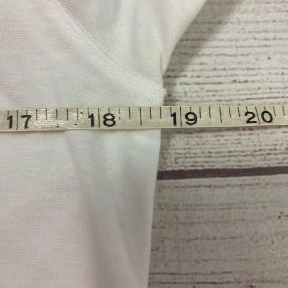 Marcia cotton blend 3 button collared top w/retro design sleeves women S - Picture 5 of 9